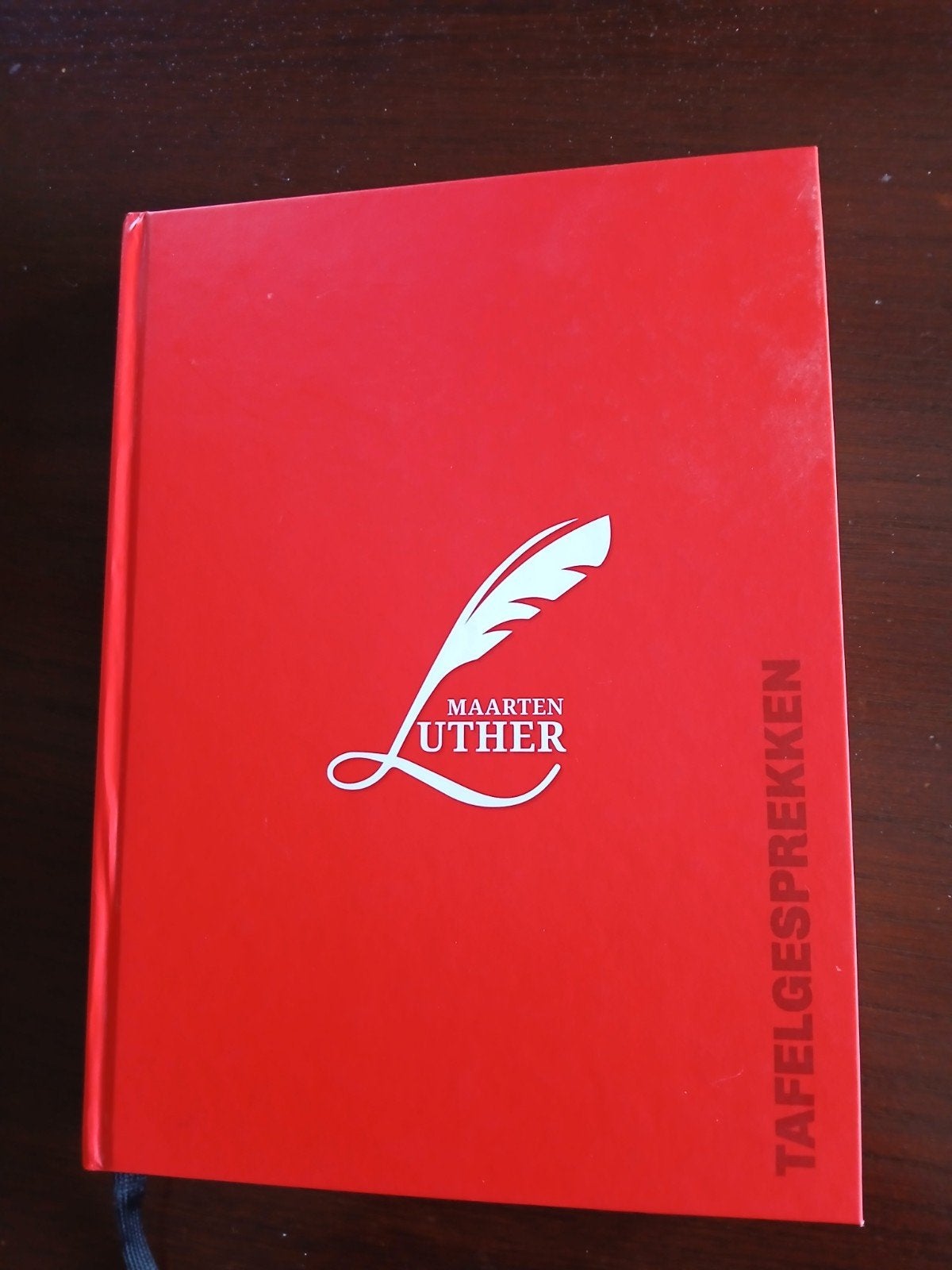 WD015 Maarten Luther: Tafelgesprekken (Hardcover), Ophalen of Verzenden, Zo goed als nieuw, Maarten Luther, Christendom | Protestants