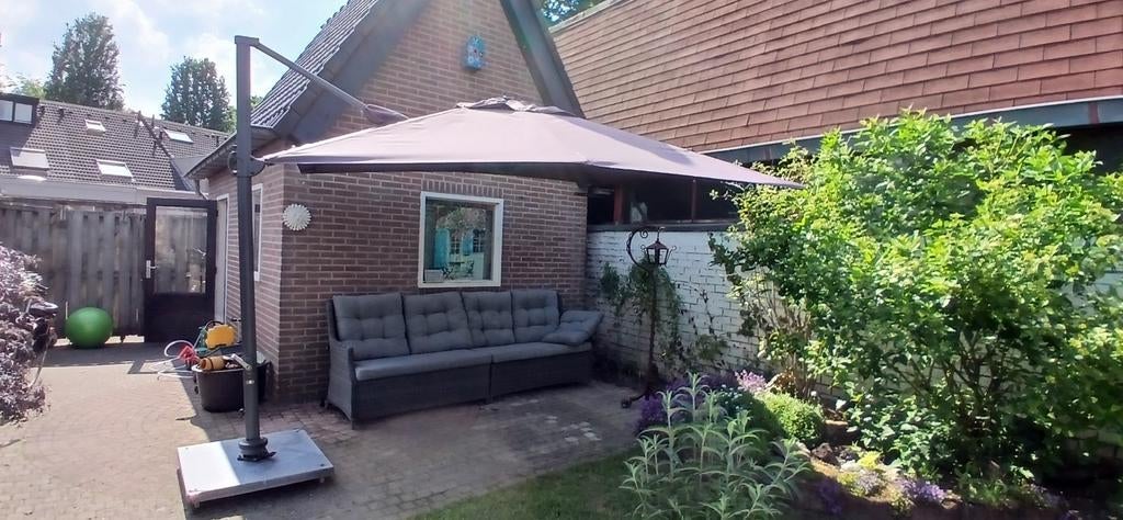Grote parasol, Verstelbaar, Gebruikt, Zweefparasol, 2 tot 3 meter