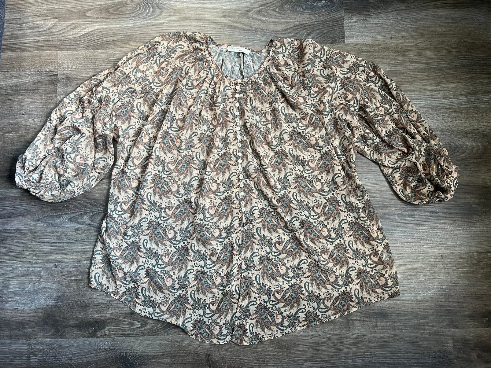 Oversized blouse, Ophalen of Verzenden, Zo goed als nieuw, Maat 46/48 (XL) of groter