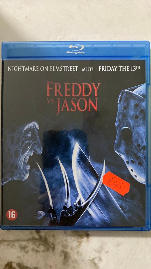 Freddy vs jason blu ray NL versie, Cd's en Dvd's, Blu-ray, Ophalen of Verzenden, Zo goed als nieuw, Horror