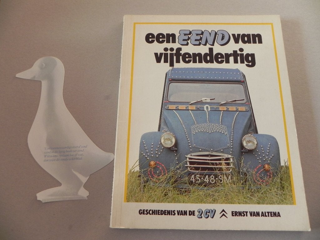 Een Eend van 35 jaar; de geschiedenis van de 2CV, Gelezen, Ernst Altena, Ophalen of Verzenden, Citroën