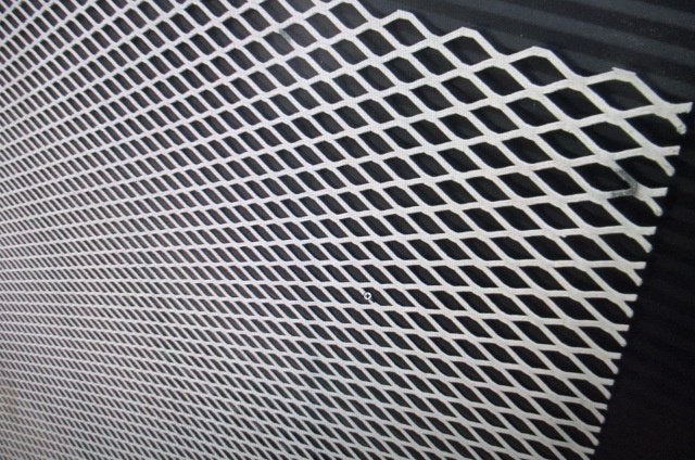 Strekmetaal racegaas geperforeerde plaat 2mm 122cm x 224cm, Doe-het-zelf en Verbouw, Ophalen, Gebruikt, Overige materialen, Minder dan 20 mm