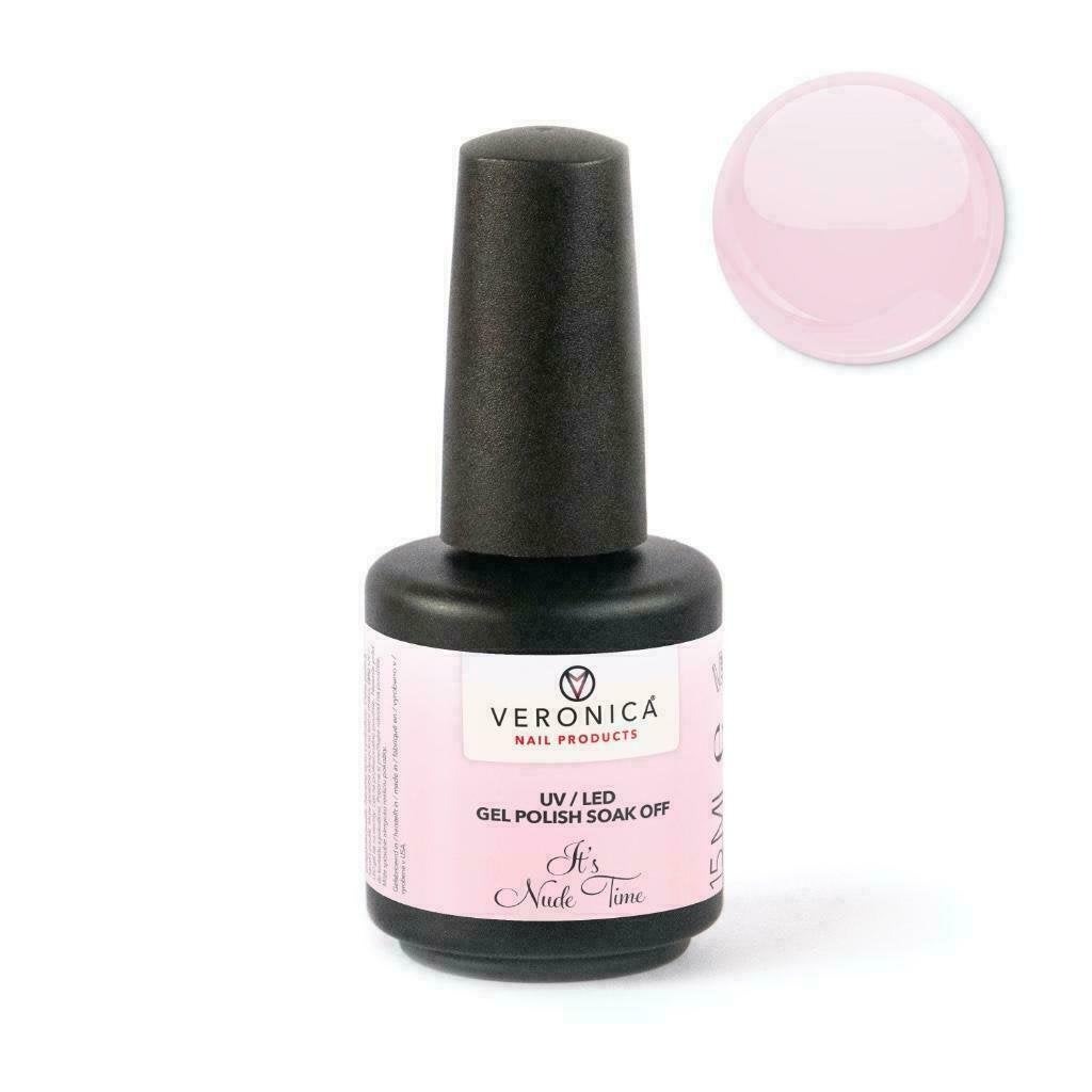 UV / LED Gel Polish It's Nude Time - Nude gelnagellak, Ophalen of Verzenden