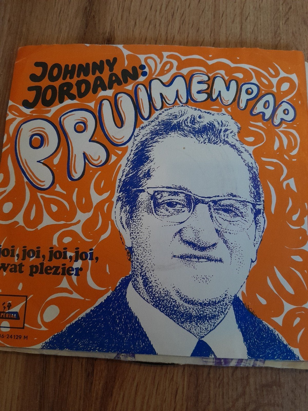 Johnny jordaan 7inch pruimenpap, Ophalen of Verzenden, Zo goed als nieuw, Nederlandstalig