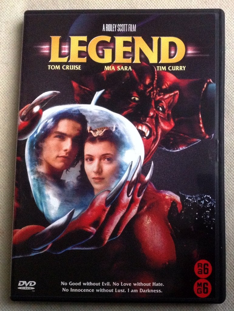 Legend Ridley Scott Tom Cruise Mia Sara Tim Curry, Verzenden, Nederlands, Fantasy, Vanaf 6 jaar