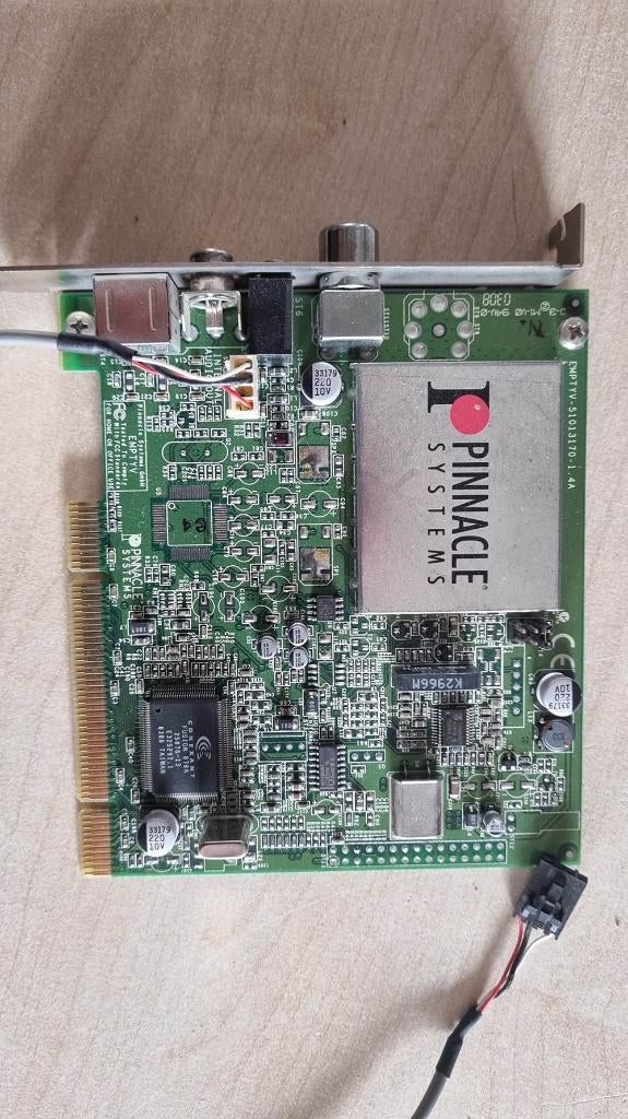 Pinnacle tv capturecard, Ophalen of Verzenden, Gebruikt