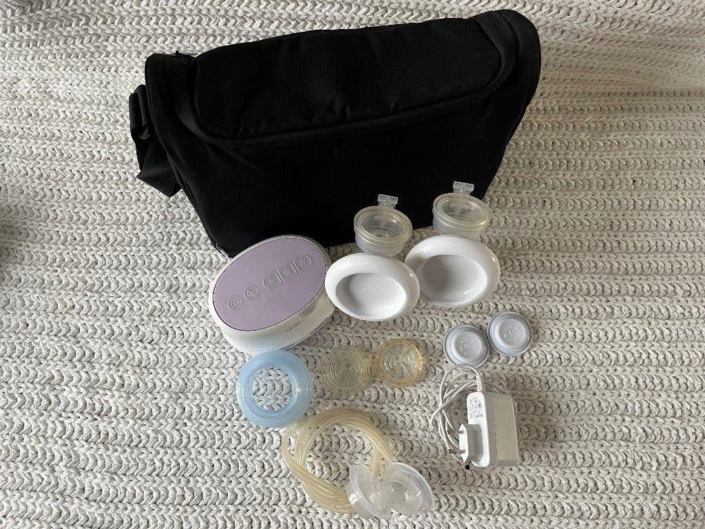 Dubbele borstkolf Philips Avent natural duo, Borstkolf, Zo goed als nieuw, Inclusief tas, Philips Avent