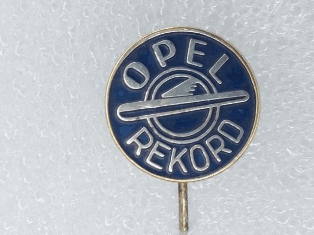 SP2163 Speldje Opel rekord, Verzamelen, Ophalen of Verzenden, Gebruikt, Overige onderwerpen