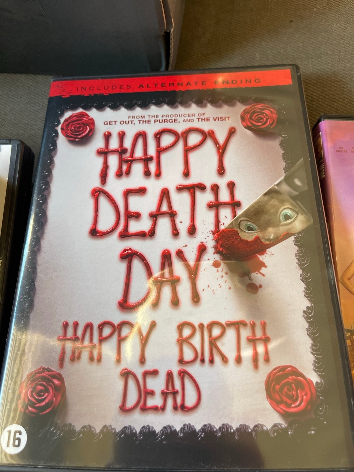 Happy Death Day 1 & 2 DVD Boxset - Horror/Thriller, Vanaf 16 jaar, Nederlands, Ophalen of Verzenden, Zo goed als nieuw