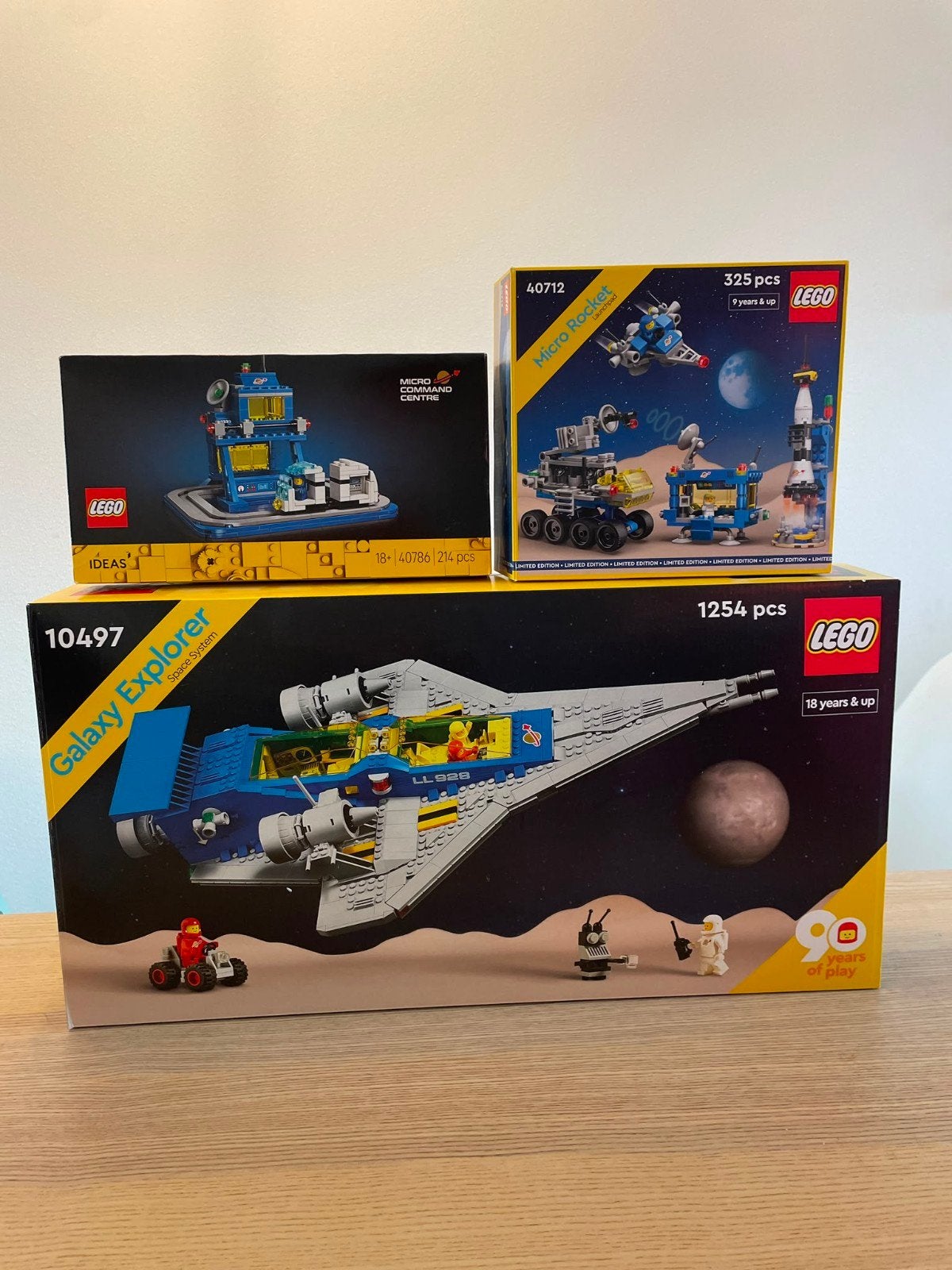 Lego Space : 40712, 10497, 40786 - Compleet met instructi, Kinderen en Baby's, Lego, Inclusief instructies, Ophalen of Verzenden
