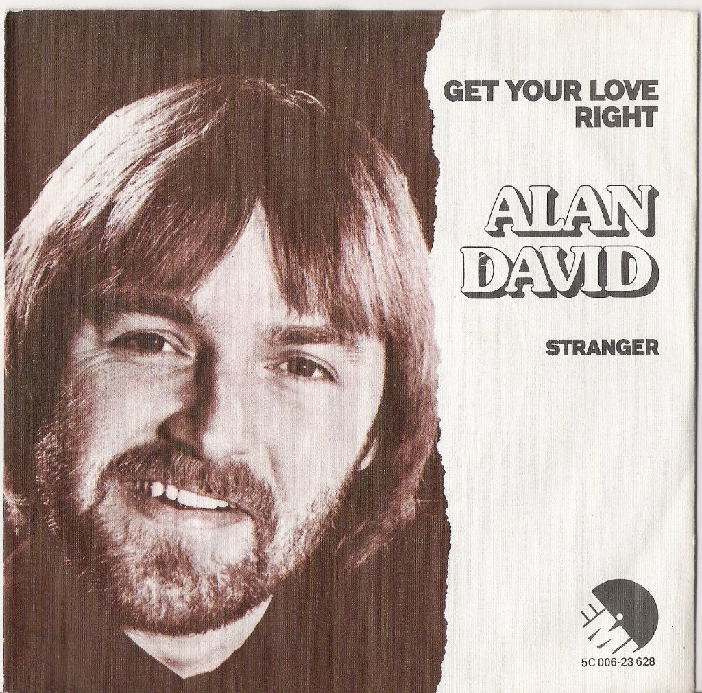 Vinyl Single Alan David, Ophalen of Verzenden, Gebruikt, Pop