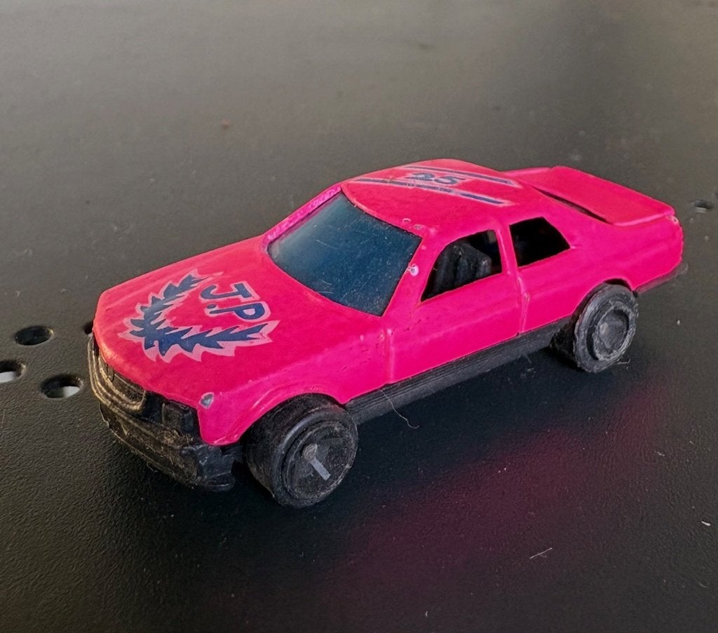 Merkloos Mercedes 500 SEC ROZE, Hobby en Vrije tijd, Ophalen of Verzenden, Gebruikt, Auto
