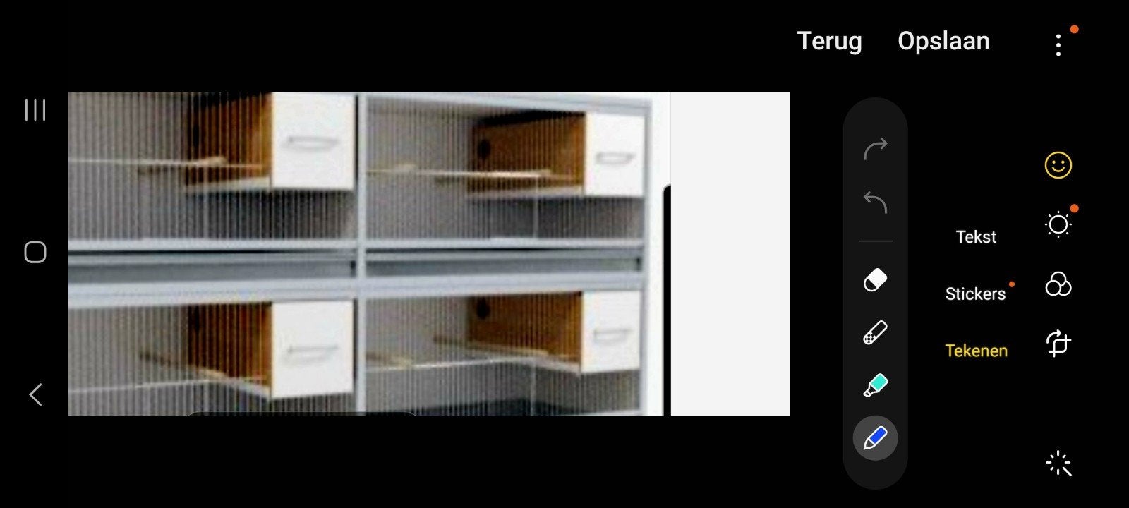 Ter overname 4 van Keulen kooien.
Afmetingen per kooi 100x40, Dieren en Toebehoren, Ophalen, Gebruikt, Vogelkooi