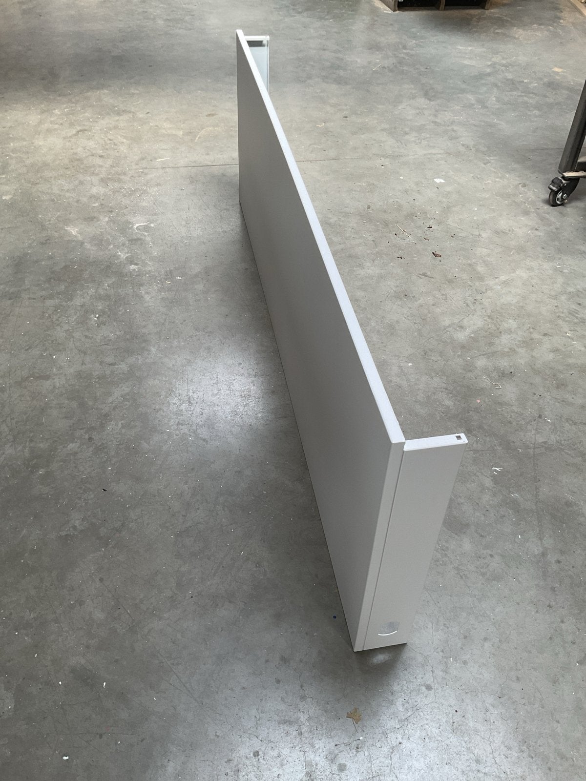 Jaga strada witte kap en ophangbeugels 60*200*12, Ophalen, 30 tot 80 cm, Radiator, Nieuw