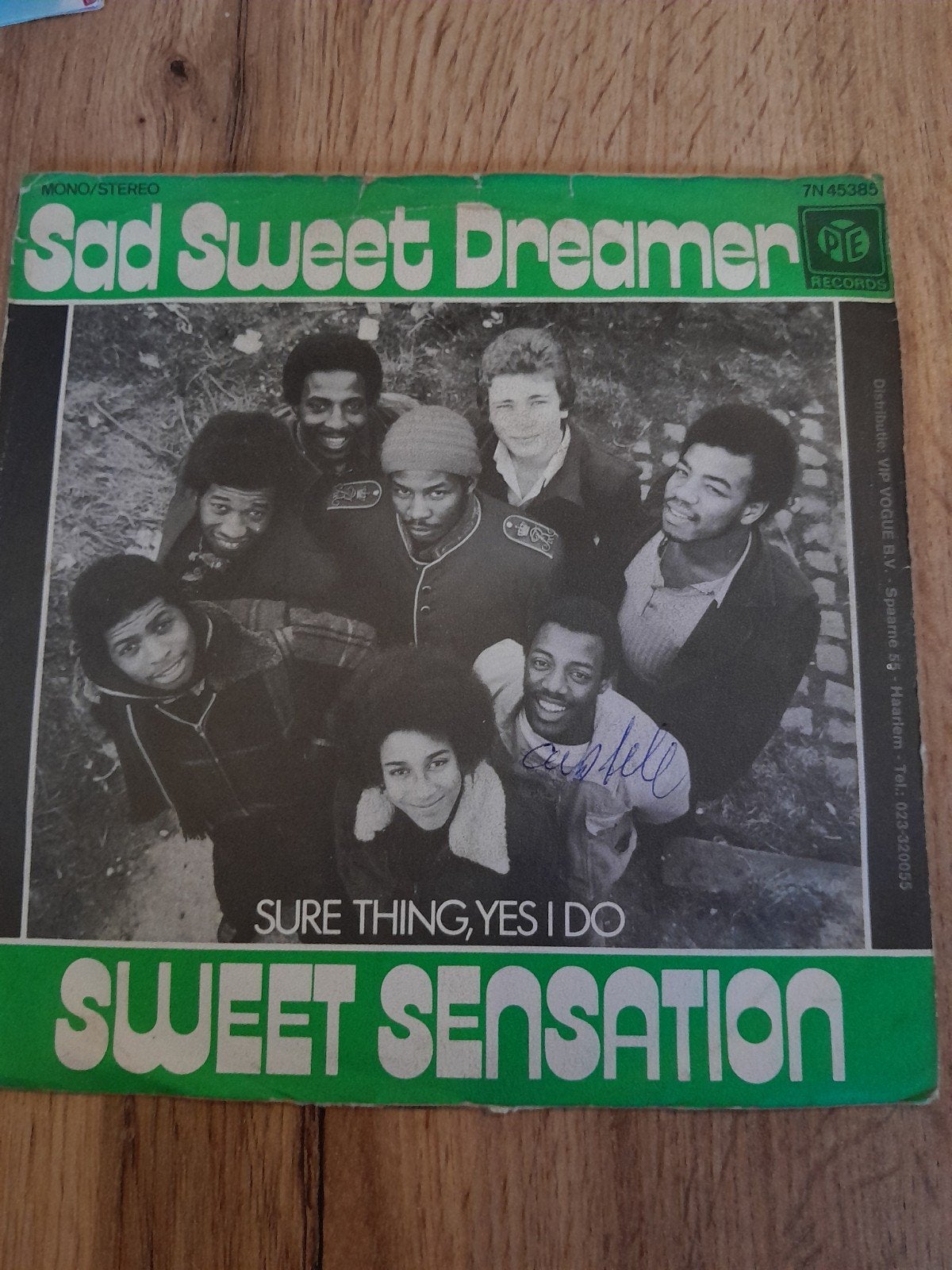Sweet sensation 7inch sad sweet dreamer, Ophalen of Verzenden, Zo goed als nieuw, Pop