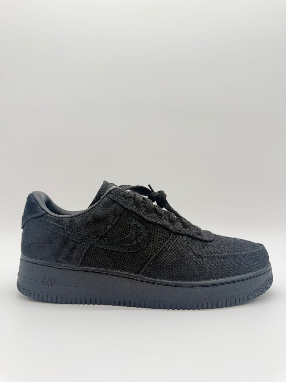 Nike Air Force 1 Low Stussy Black - Maat 45, ., Zwart, Ophalen of Verzenden, .