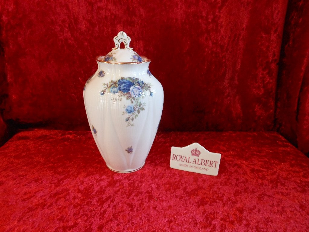 Royal Albert Moonlight Rose voorraadpot, Overige typen, Ophalen of Verzenden, Zo goed als nieuw, Overige stijlen