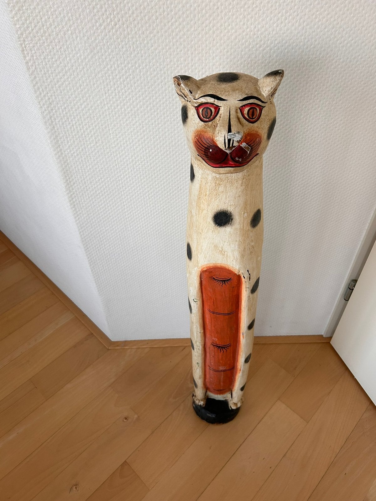 Staande houten poes, Ophalen, Gebruikt
