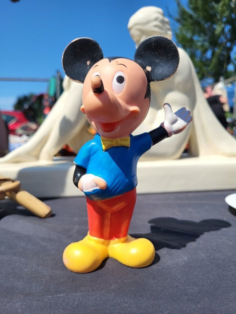 MICKY MOUSE 60 jaar!, Verzamelen, Disney, Ophalen of Verzenden, Mickey Mouse, Gebruikt, Beeldje of Figuurtje