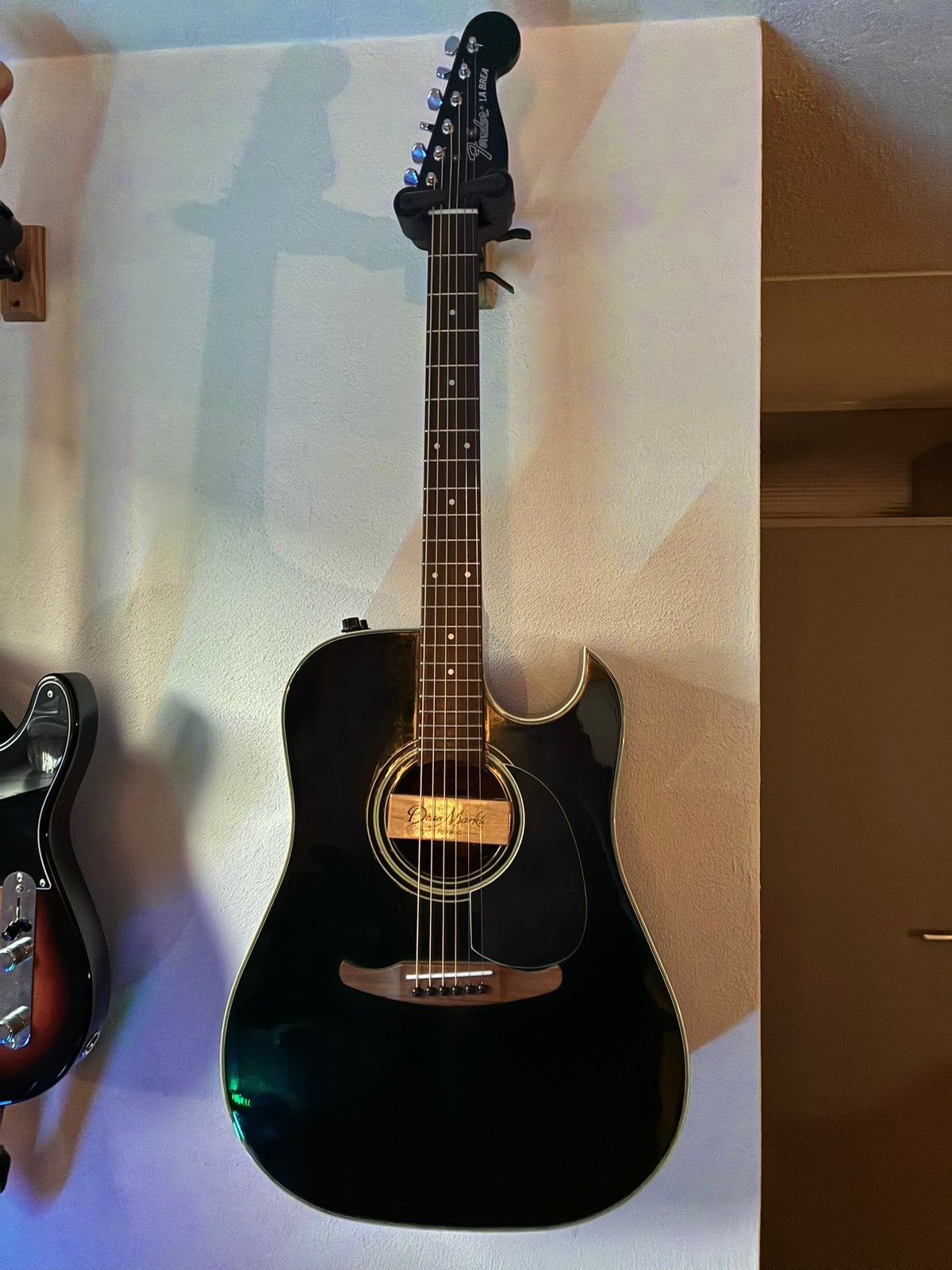 Fender la brea akoestische gitaar, Ophalen, Zo goed als nieuw, Solid body, Fender