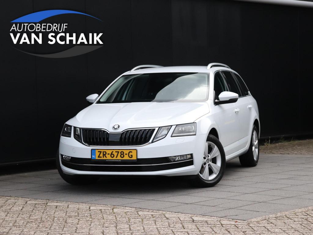 Skoda Octavia Combi 1.0 TSI Greentech Ambition Business | DS, Auto's, Skoda, Stof, Gebruikt, 116 pk, Wit