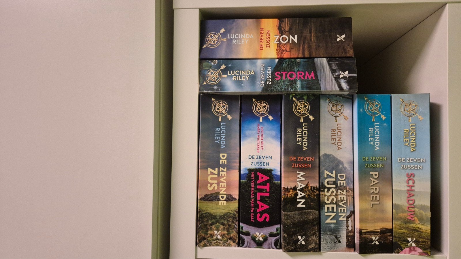 De Zeven Zussen serie van Lucinda Riley (7 boeken), Boeken, Ophalen of Verzenden, Zo goed als nieuw, Lucinda Riley, Nederland