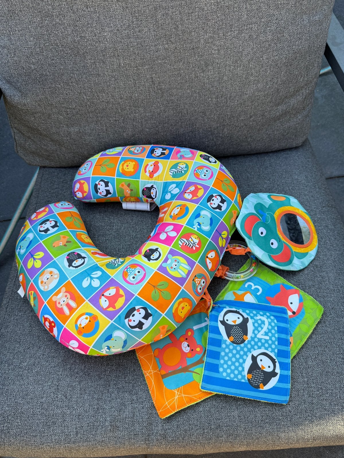 Chicco Boppy Buiktrainer activiteitenkussen, Ophalen of Verzenden, Zo goed als nieuw, Overige typen