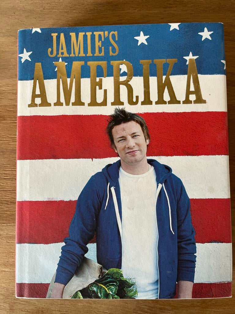 Kookboek Jamie's Amerika van Jamie Oliver, Boeken, Kookboeken, Ophalen of Verzenden, Zo goed als nieuw, Overige gebieden