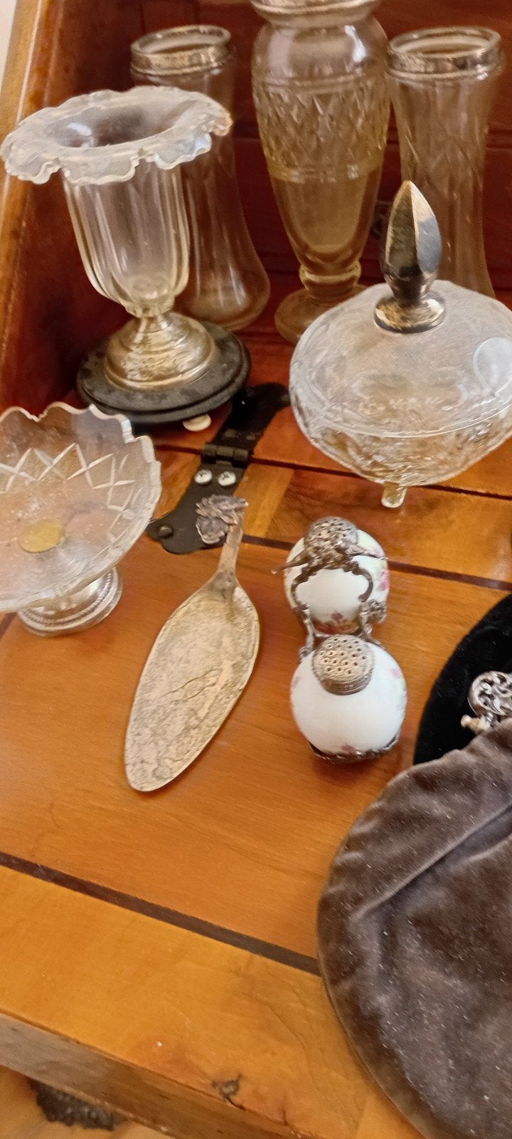Zilver vezameling antiek, Ophalen, Zilver