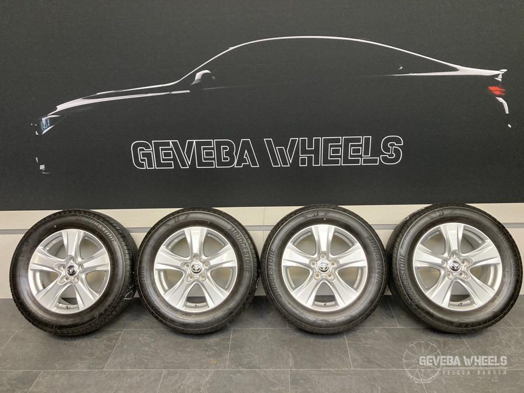 17” originele Toyota Rav4 velgen + banden 5x114.3 TPMS BKN, Auto-onderdelen, Banden en Velgen, Gebruikt, -, -, Banden en Velgen