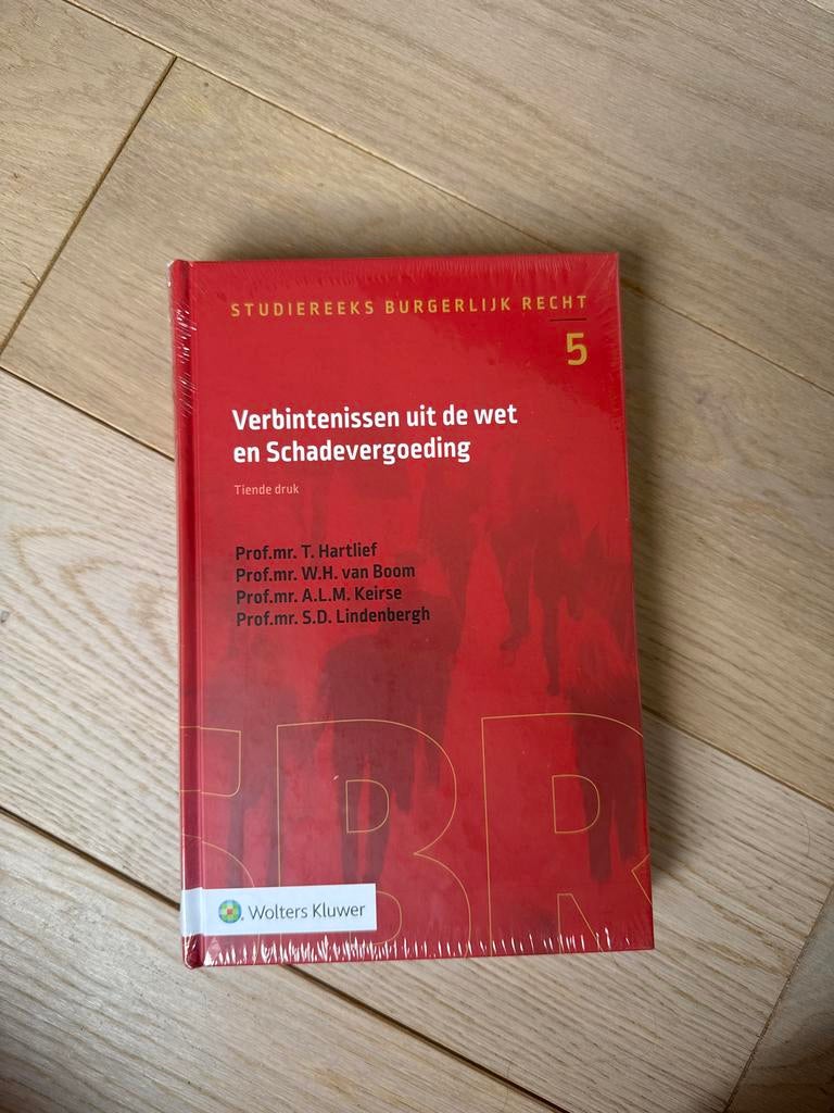 Verbintenissen uit de wet en schadevergoeding 10e druk, Boeken, Studieboeken en Cursussen, Ophalen of Verzenden, Gamma, Nieuw