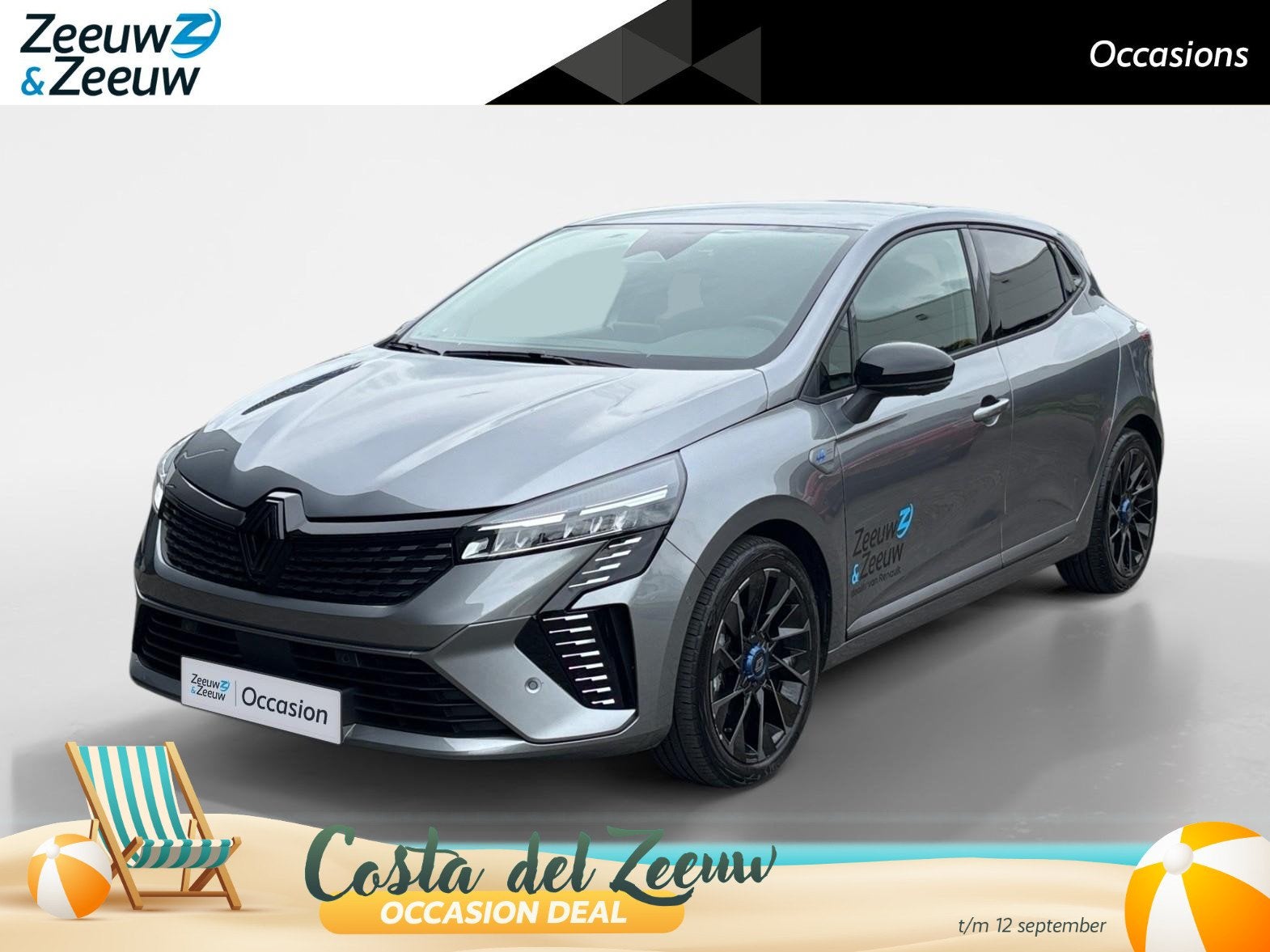 Renault Clio 145PK E-Tech Full Hybrid Esprit Alpine Automaat, 12 maanden, Leder en Stof, 23 km/l, Bedrijf