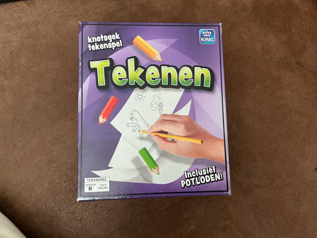 Tekenen: Teken Slim, Raad Snel - King Tekenspel, Een of twee spelers, Ophalen of Verzenden, Zo goed als nieuw