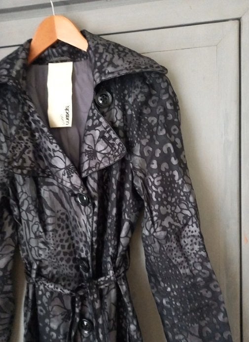 Spoom regenjas zwart M nieuwstaat, Kleding | Dames, Maat 38/40 (M), Zwart, Spoom, Ophalen of Verzenden
