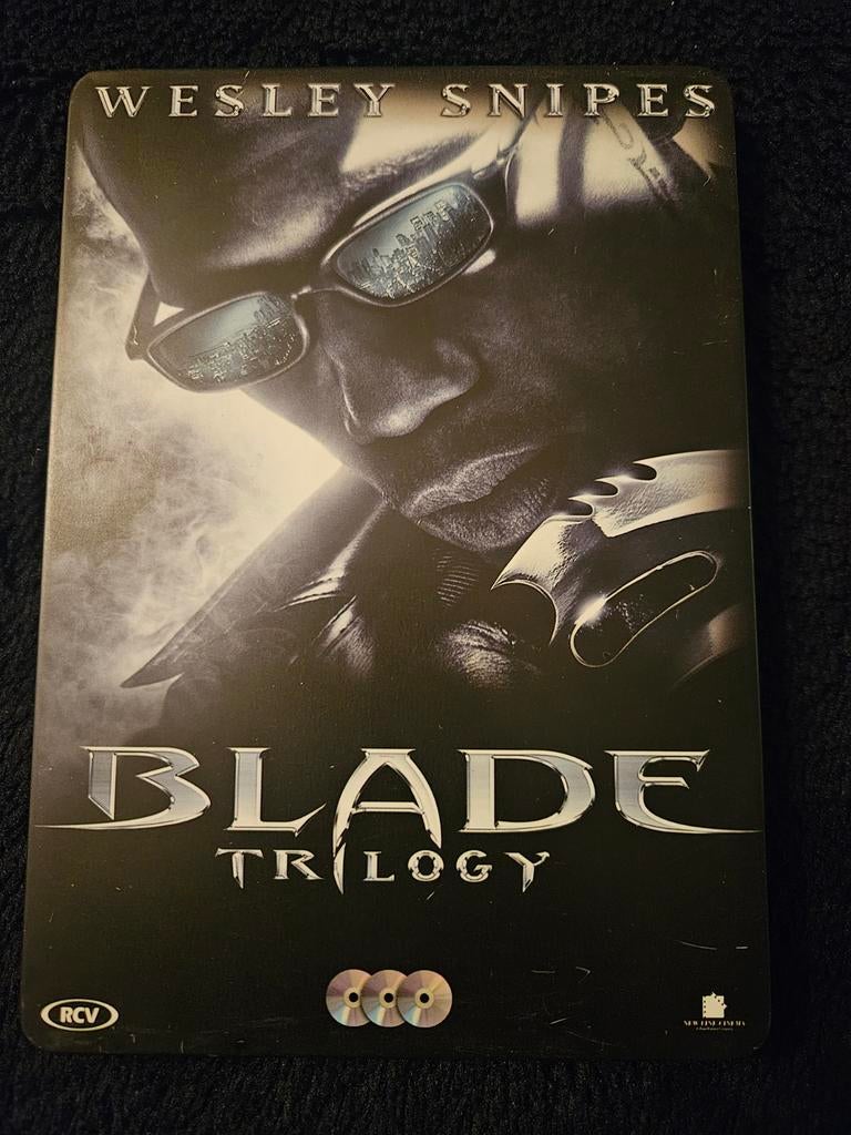 Blade Trilogy (3 DVD Boxset) - Wesley Snipes - Steelbook, Cd's en Dvd's, Gebruikt, Vanaf 16 jaar, Boxset, Actiethriller