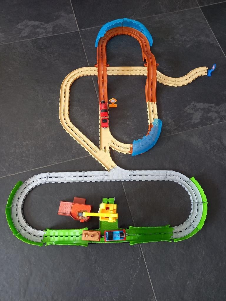 Thomas de Trein spoorbaan set met accessoires, Ophalen of Verzenden, Gebruikt