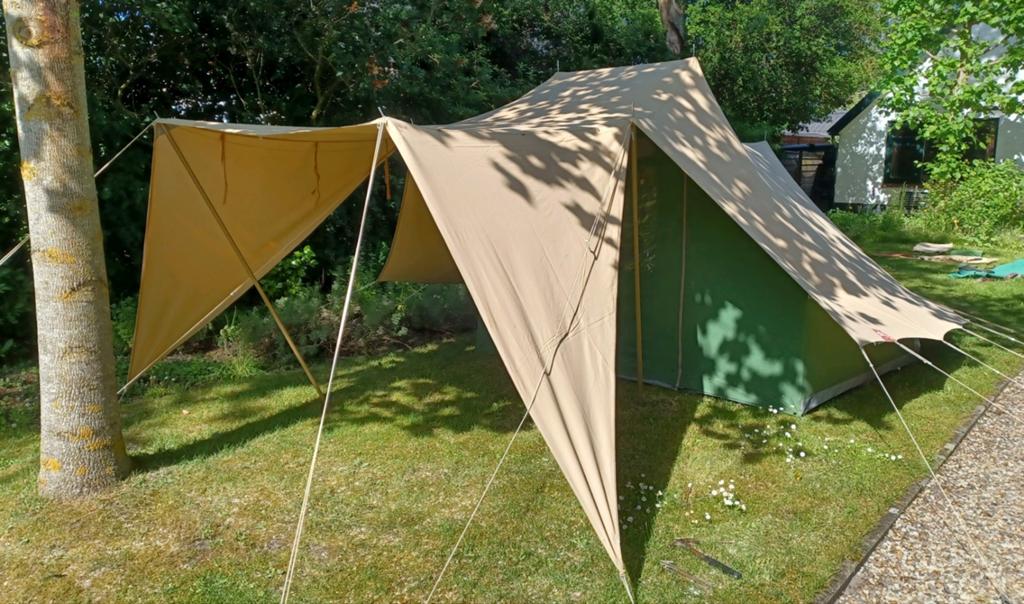 De Waard tent - Goudplevier, Ophalen