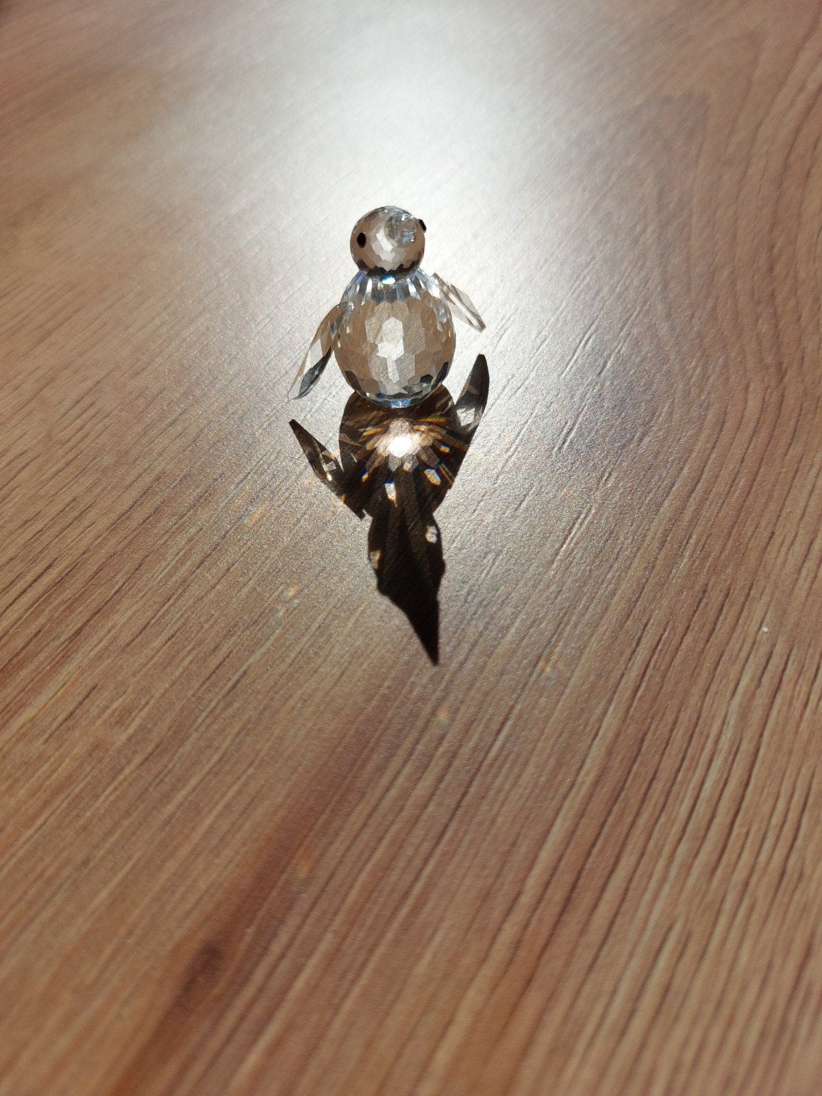 Swarovski Pinguïn Kristal Figuurtje - Klein en Gekeurd, Ophalen of Verzenden