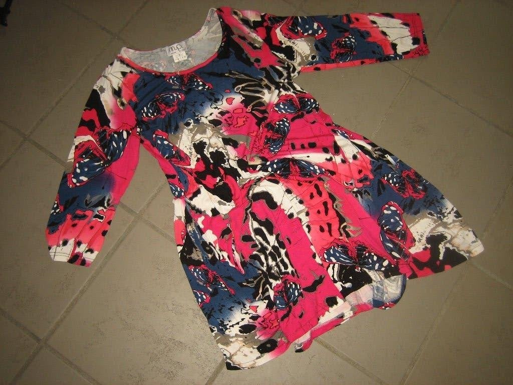 Speelse fleurige tuniek M.P. BERLIN by STYLE 40-42 snazzeys, Maat 42/44 (L), Nieuw, M.P. Berlin, Meerkleurig