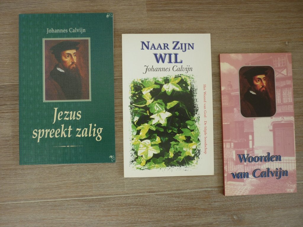 Johannes Calvijn - Naar zijn wil/ Jezus spreekt zalig, Ophalen of Verzenden, Gelezen, Christendom | Protestants