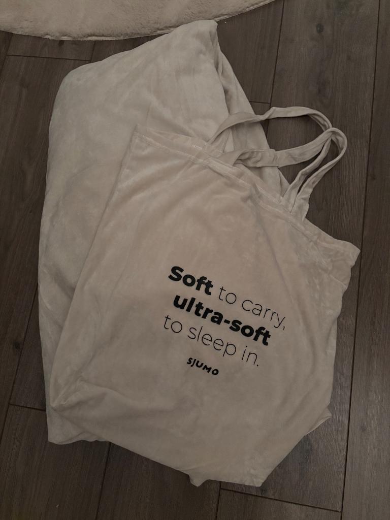 Sjumo dekbedovertrek 260x220, Verzenden, Beige, Dekbedovertrek, Tweepersoons
