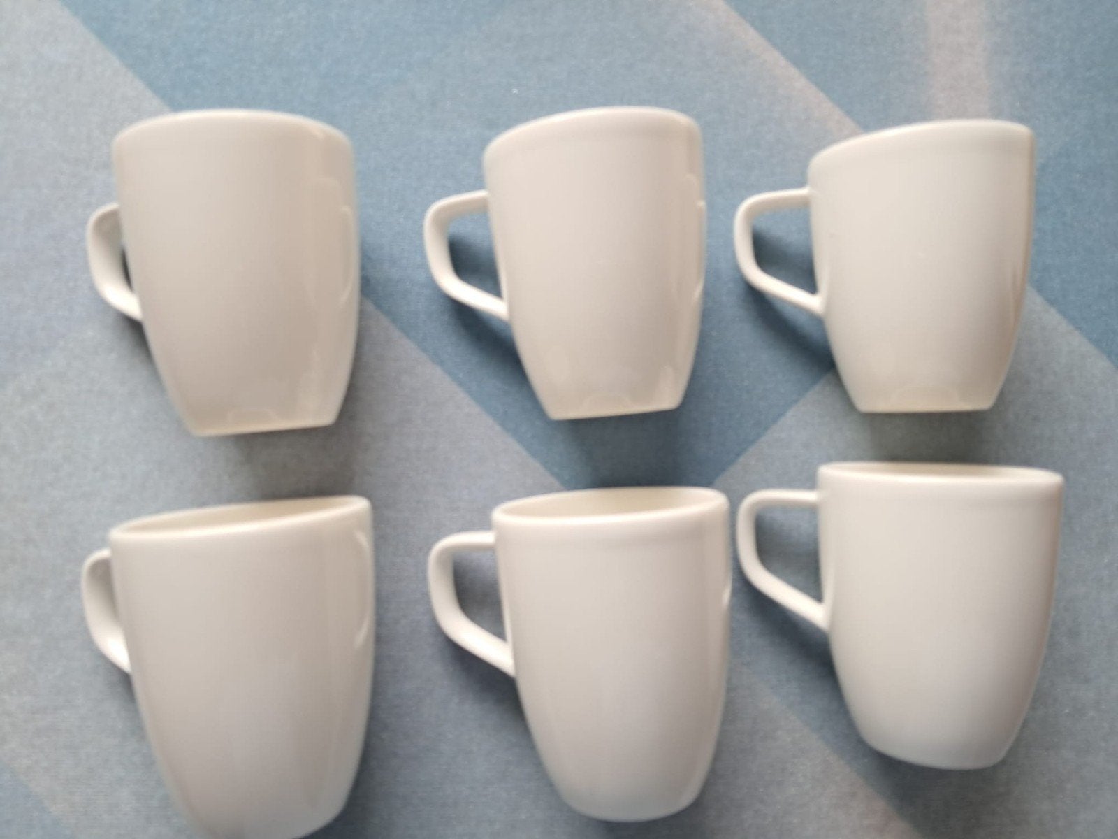6 espresso kopjes Villeroy & Boch, Ophalen, Villeroy & Boch, Zo goed als nieuw, Overige stijlen
