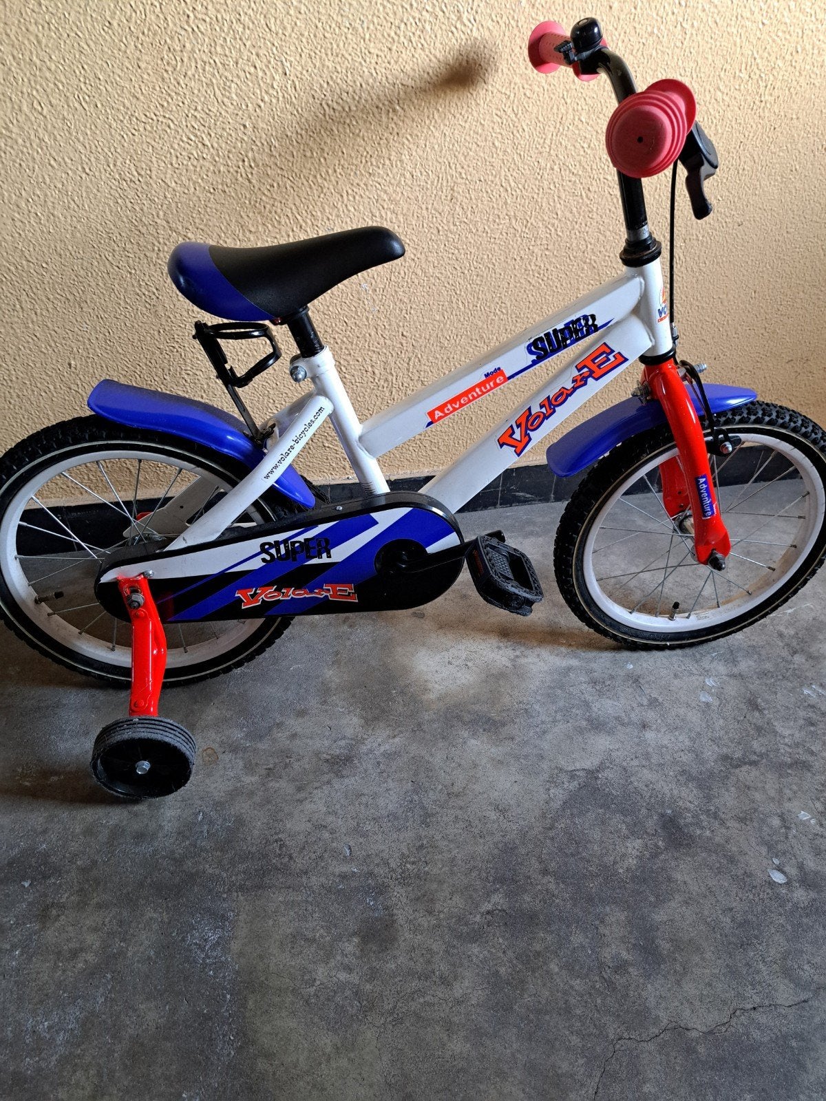 Kinderfiets 16 inch - Zo goed als nieuw, Ophalen, Zijwieltjes, 16 tot 20 inch, Velgrem