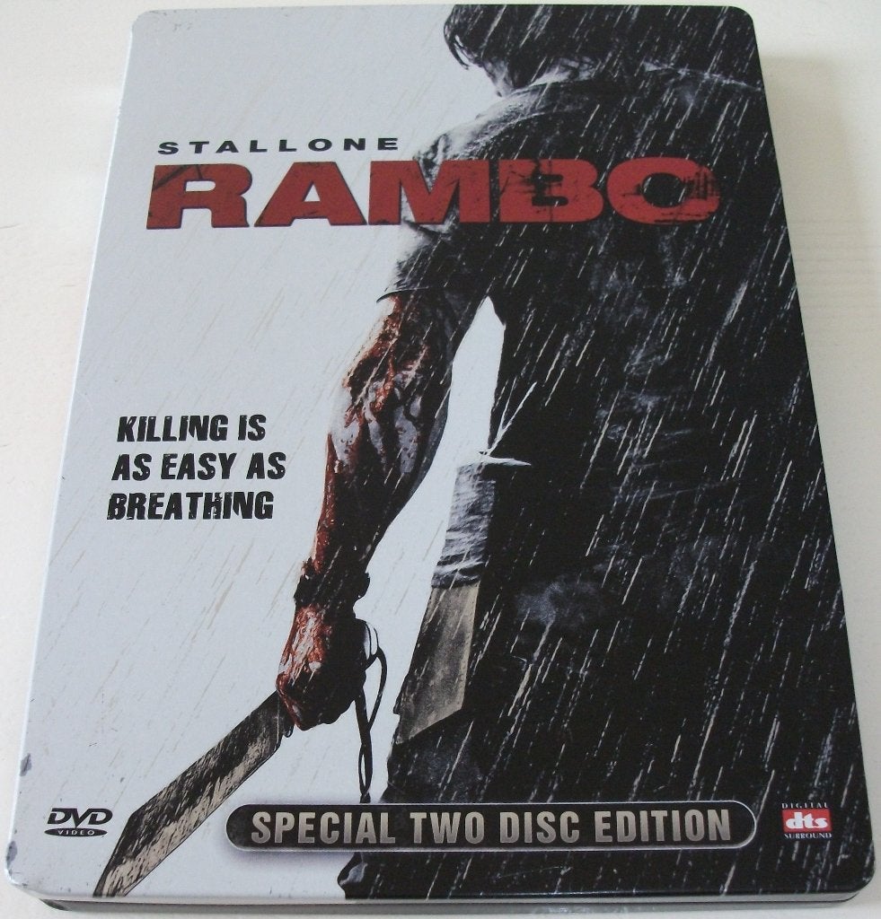 Dvd *** RAMBO *** 2-Disc Boxset Special Edition Steelbook, Vanaf 16 jaar, Ophalen of Verzenden, Zo goed als nieuw, Actie