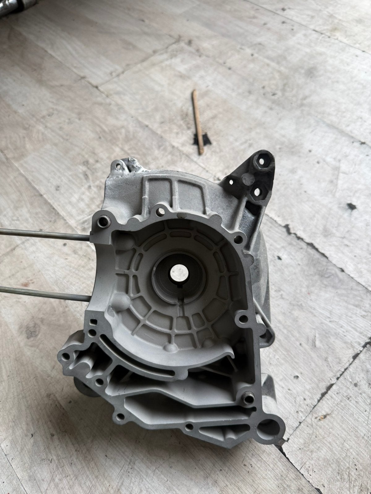 Kleincarter piaggio 4takt 2v, Ophalen of Verzenden, Gebruikt, Blok, Piaggio