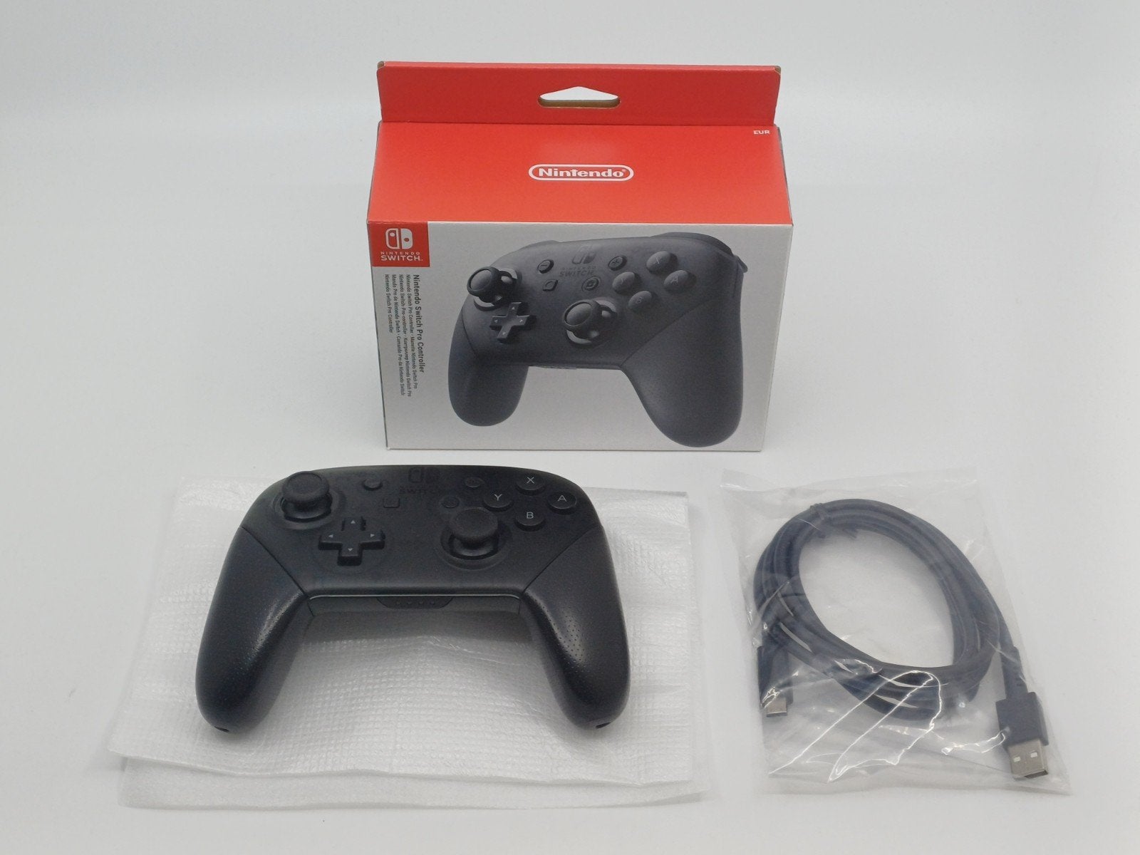 Nintendo Switch Pro Controller - CIB - ZGAN, Spelcomputers en Games, Spelcomputers | Nintendo Consoles | Accessoires, Verzenden