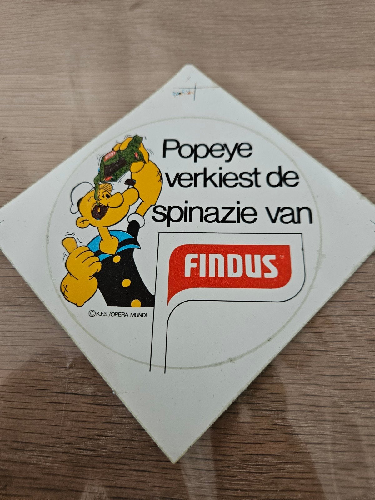 Popeye sticker, Verzamelen, Ophalen of Verzenden