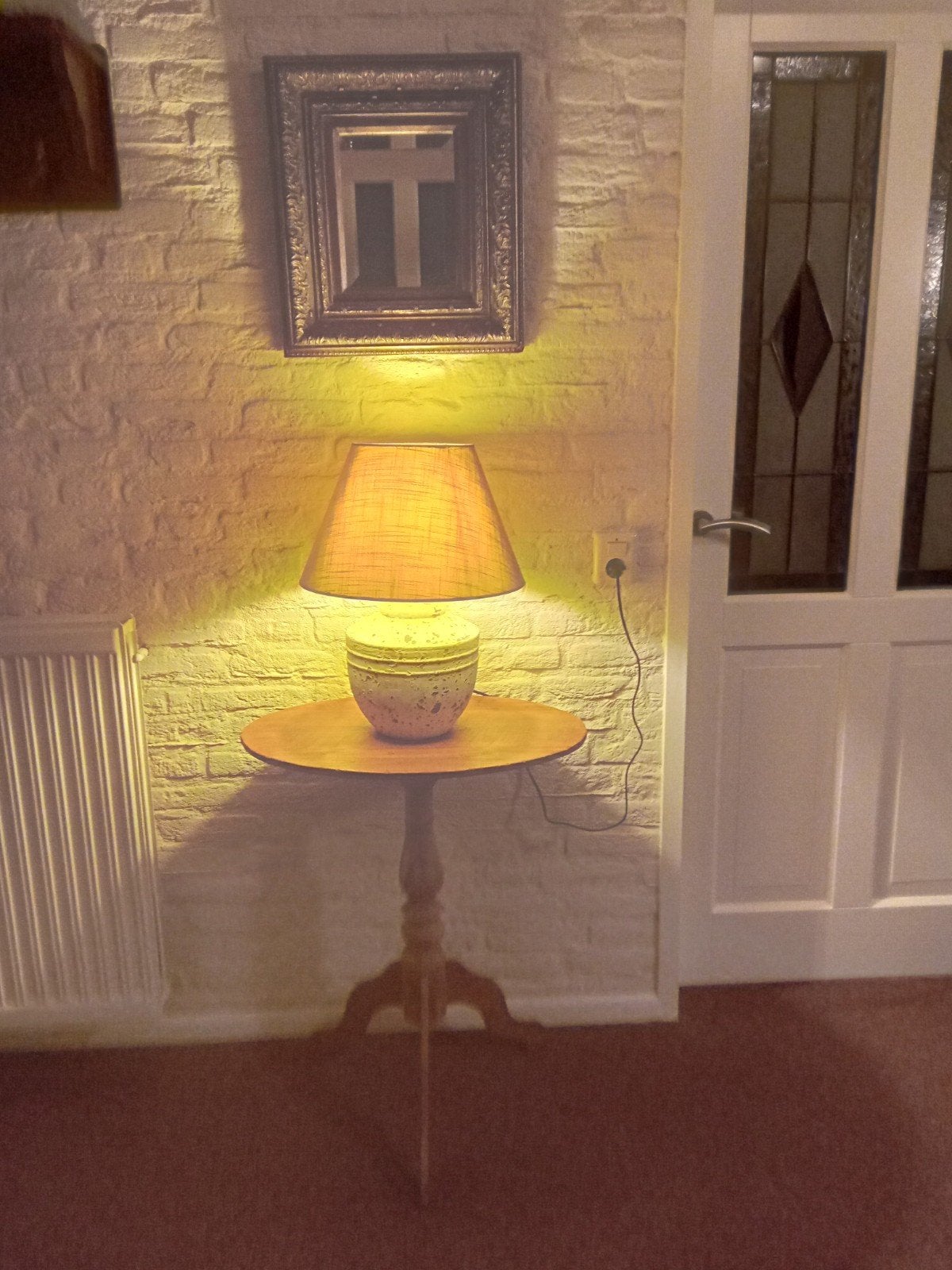 grote schemerlamp, Ophalen, Zo goed als nieuw
