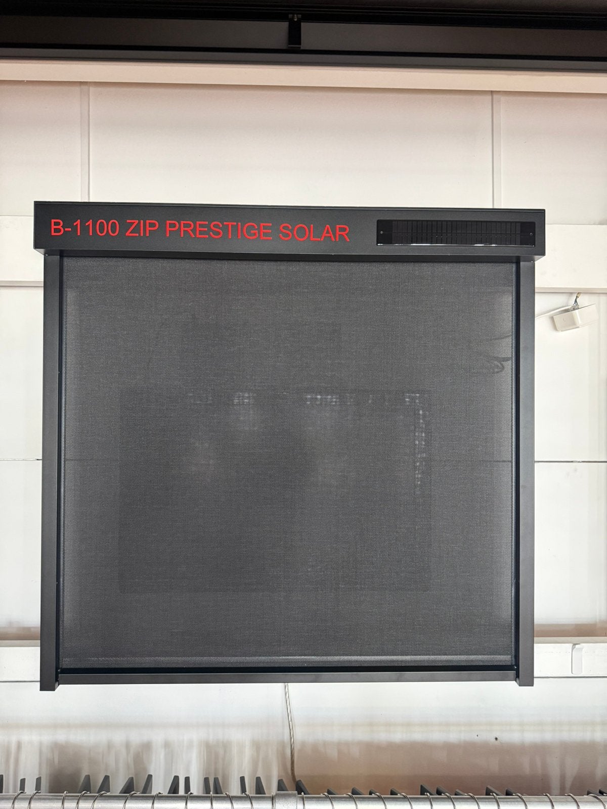 Solar screen zip B1100 Brustor Ral 7021 Nieuw in doos!, 150 tot 300 cm, Ophalen of Verzenden, Zo goed als nieuw, Minder dan 250 cm