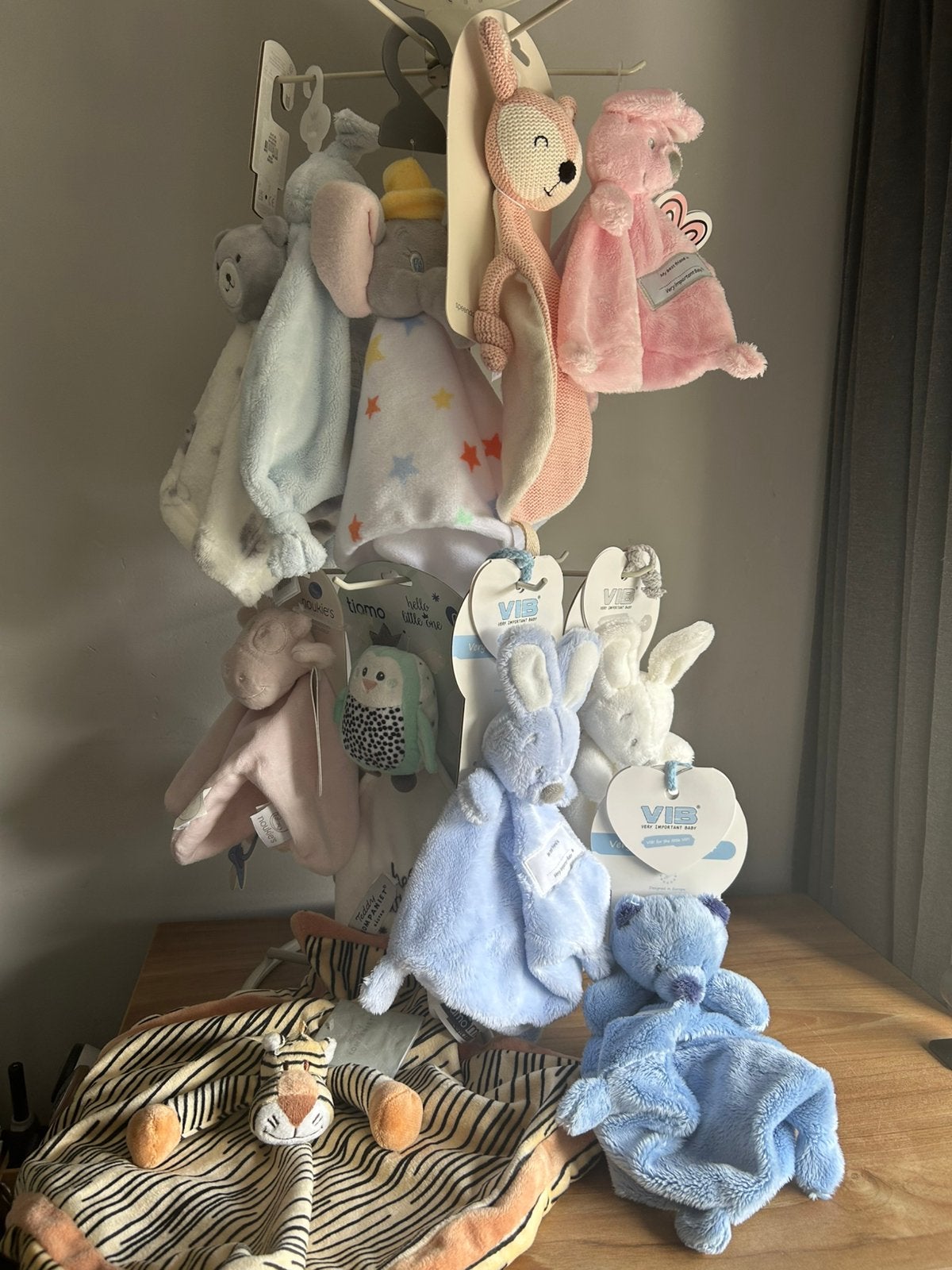 11 nieuwe knuffeldoekjes knuffeldoek knuffel knuffeltje, Kinderen en Baby's, Verzenden, Nieuw, Overige typen